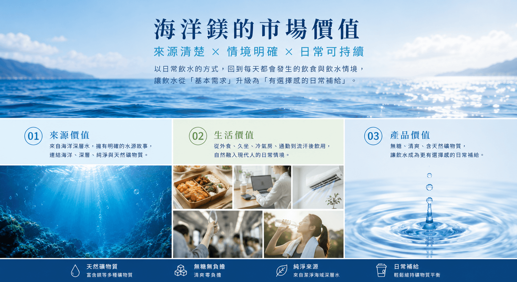 海洋鎂的市場價值:來源清楚、情境明確、日常可持續